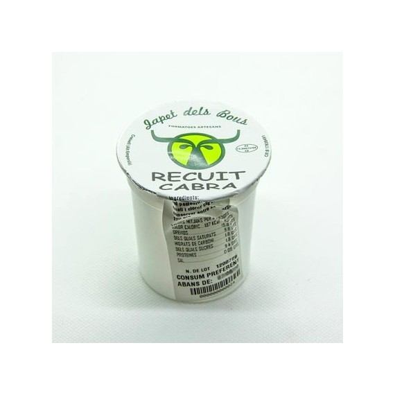 Recuit artesà de cabra